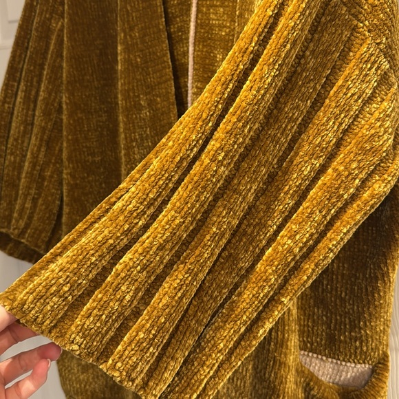 Anthropologie Moth Chenille cardigan sweater size medium - Picture 5 of 6
